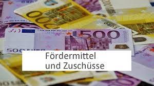 fördermittel und zuschüsse
