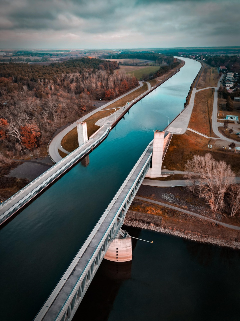 Treppenlift Anbieter Sachsen-Anhalt fall, midland canal, channel, magdeburg, forest, landscape, saxony-anhalt, water, nature, autumn